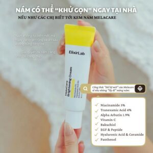 Kem Nám ElixirLab MelaCare BrighteningCream 50ml