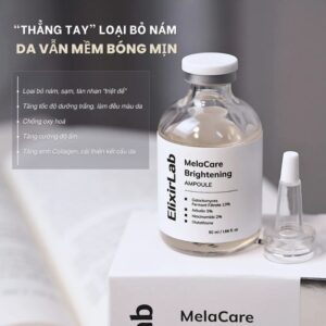 Huyết Thanh Xóa Nám ElixirLab MelaCare Brightening Ampoule 50ml