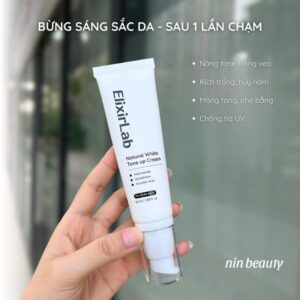 Kem Nâng Tone Dưỡng Trắng Elixirlab Natural White Tone up Cream 50ml