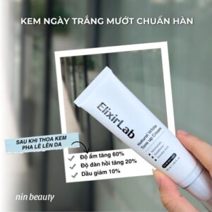 Kem Nâng Tone Dưỡng Trắng Elixirlab Natural White Tone up Cream 50ml