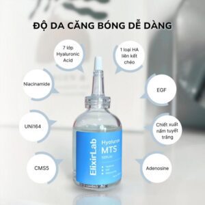 Tinh chất Hyaluron MTS ElixirLab căng bóng phục hồi da 50ml