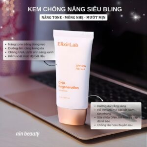 Kem chống nắng DNA Elixirlab Hàn Quốc 50ml